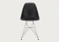 Eames Plastic Side Chair RE DSR Upholstered Seat