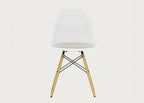 Eames Plastic Side Chair RE DSW Upholstered Seat