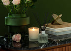 Woodnotes Black Rose & Walnut Natural Reed Diffuser