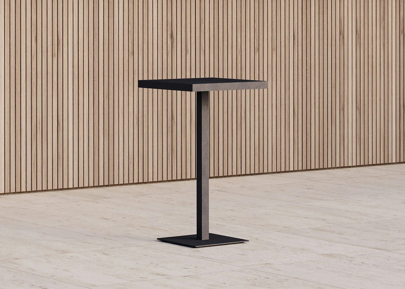Eos Outdoor Square Bar Table