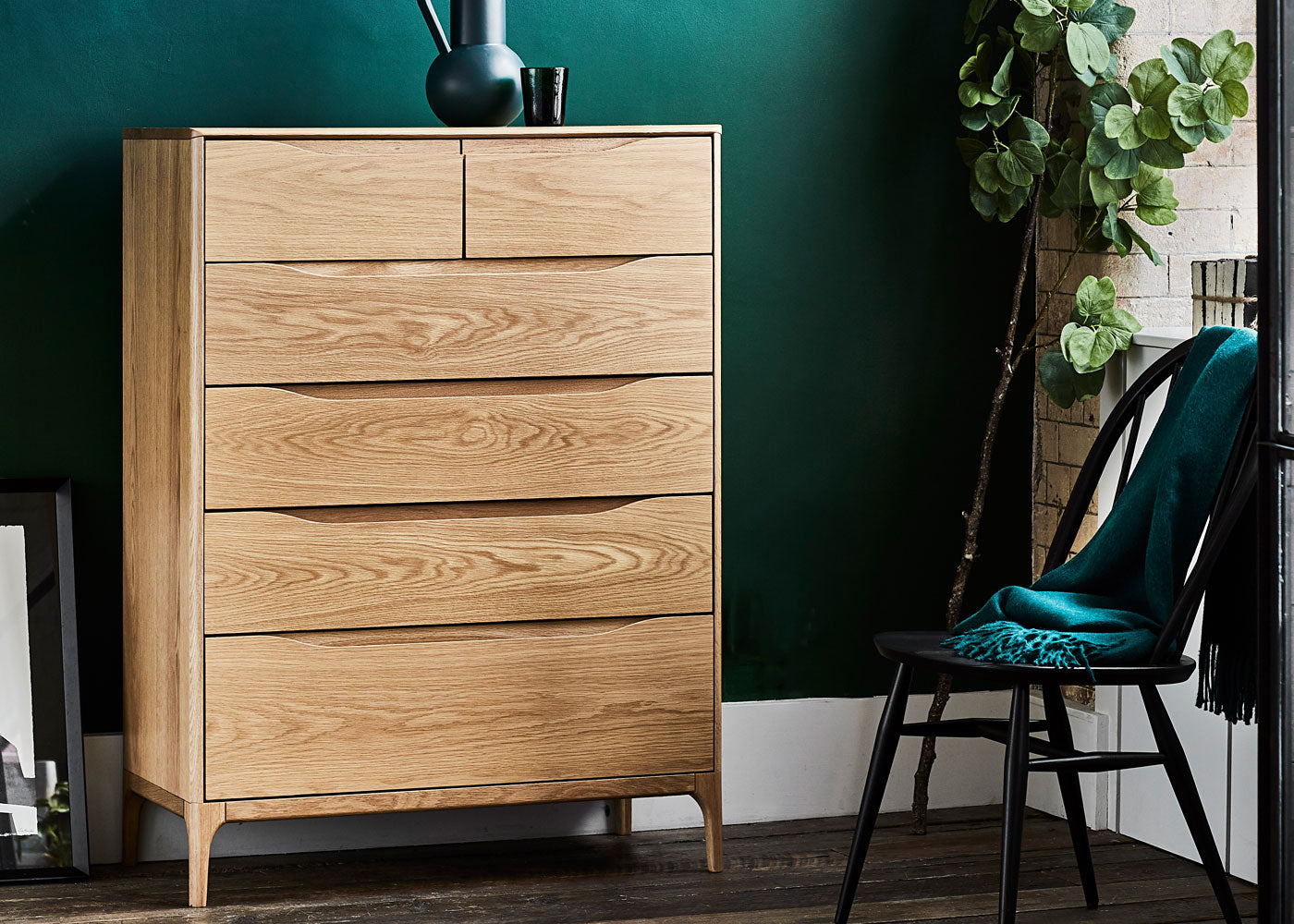 Rimini 6-Drawer Chest Wide