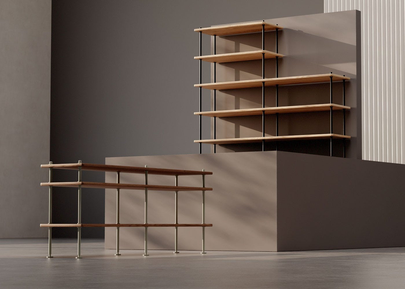 BM0253 Shelving System Configuration 4