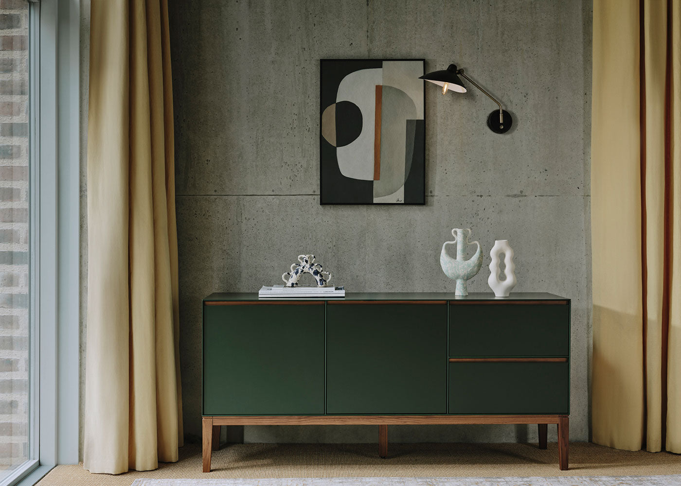 Milton Swing Arm Wall Light