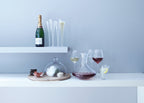 Aurelia Red Wine Glass 660ml Clear Optic Set of 2