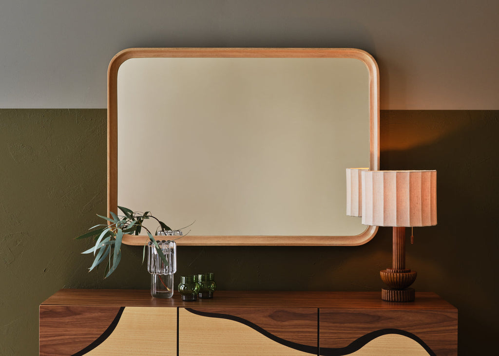 Livorno Rectangle Wooden Mirror