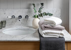 Waffle Towel Charcoal