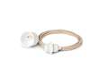 Braided Pendant Cord Set Fabric Sand 4m