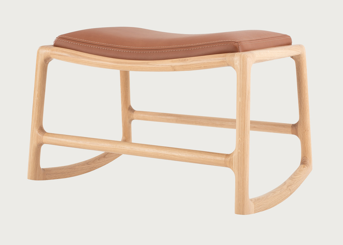 Dedo Footstool Oak