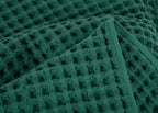 Waffle Towels Green