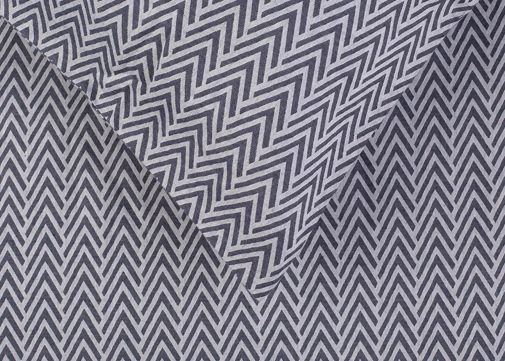 Herringbone Navy Standard Pillowcase