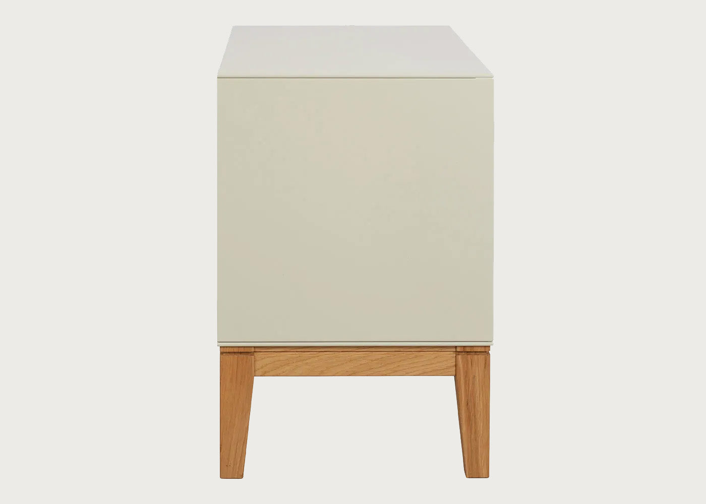 Lars Wide Bedside Table Cashmere