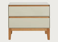 Lars Wide Bedside Table Cashmere