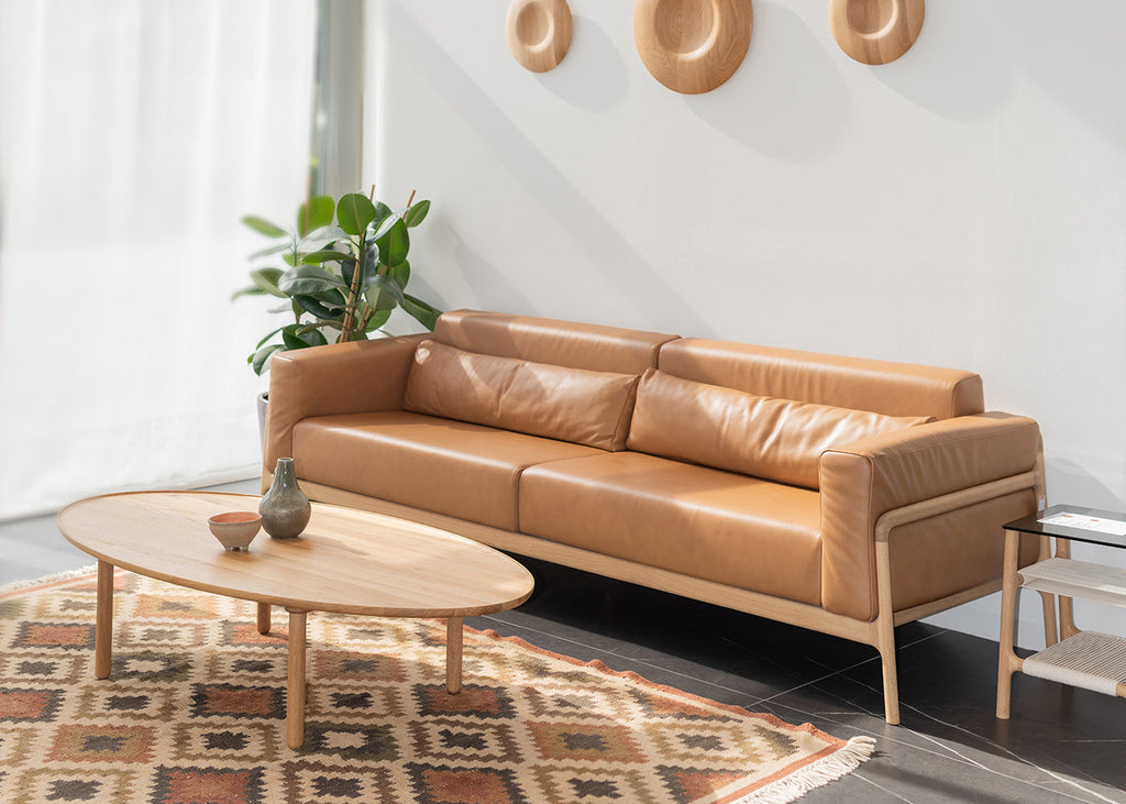 Fawn 3 Seater Sofa