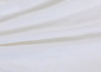 Organic Cotton Sateen White Duvet Cover