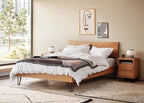 Organic Cotton Sateen White Duvet Cover