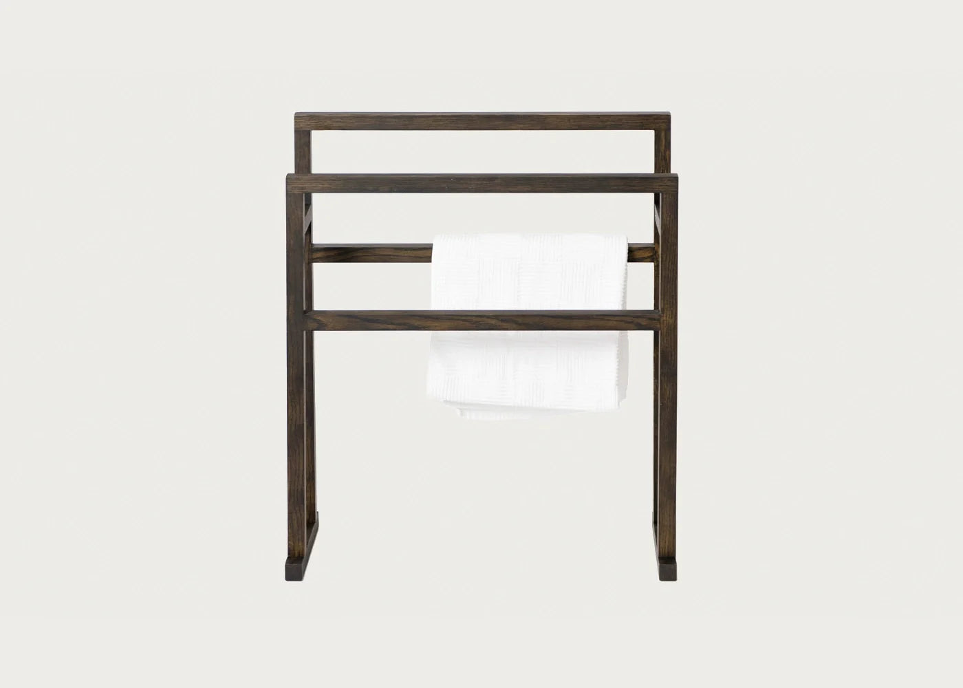 Wooden Freestanding Towel Rail Large