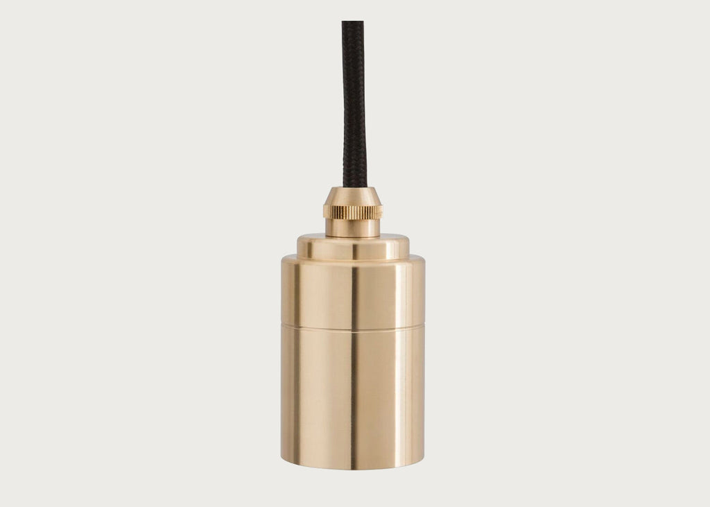 Knuckle Pendant Light Brass