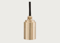 Knuckle Pendant Light Brass