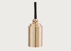Knuckle Pendant Light Brass