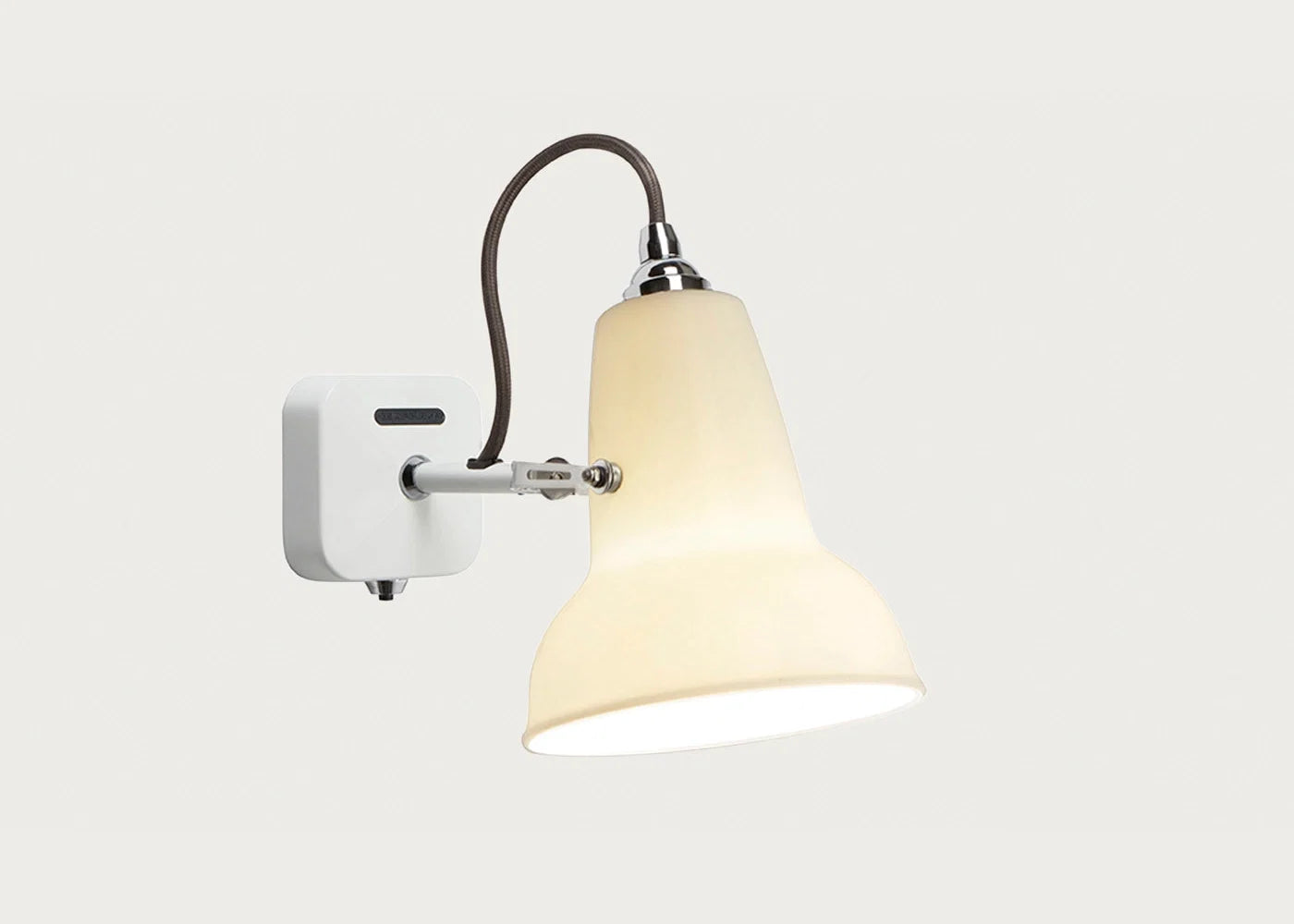 Original 1227 Mini Ceramic Wall Lamp Pure White