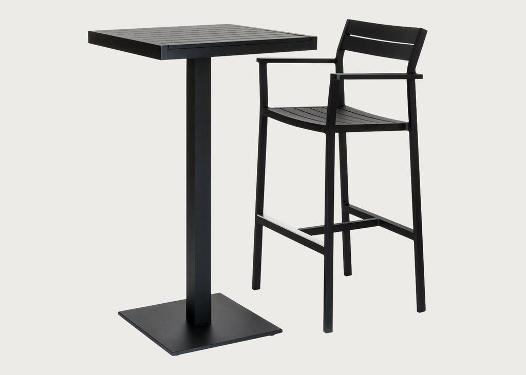 Eos Outdoor Square Bar Table