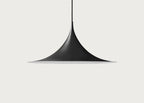 Semi Pendant Light 60cm Chrome