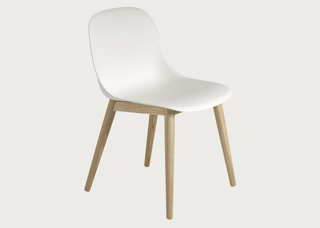 Fiber Side Chair Wood Base