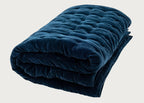 Velvet Quilt Midnight Blue