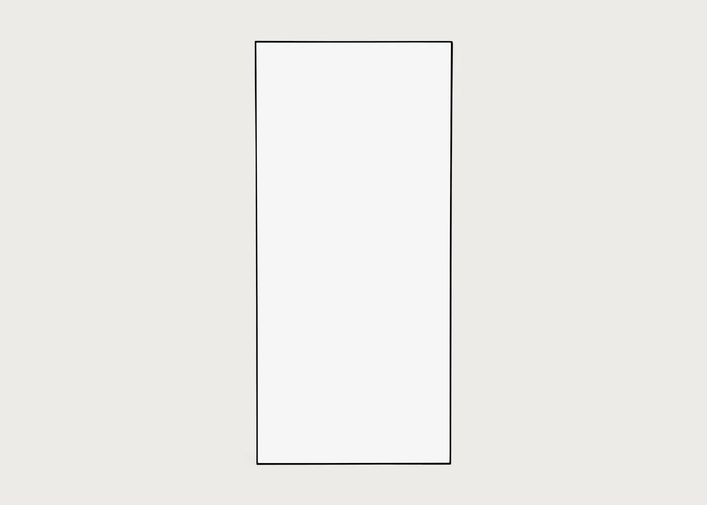 Fine Edge Mirror Rectangular