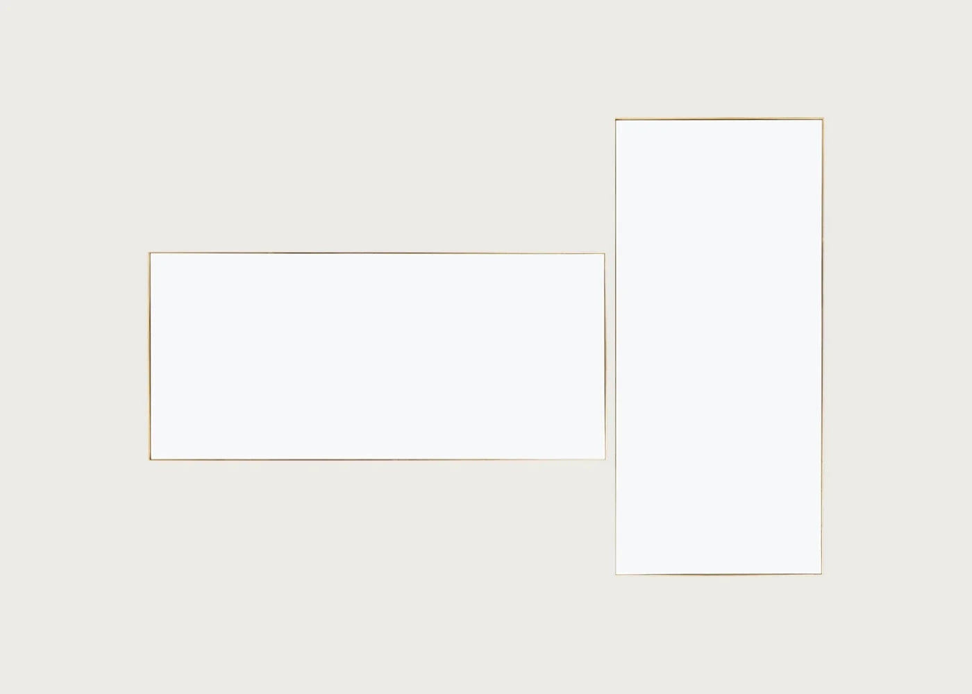Fine Edge Mirror Rectangular