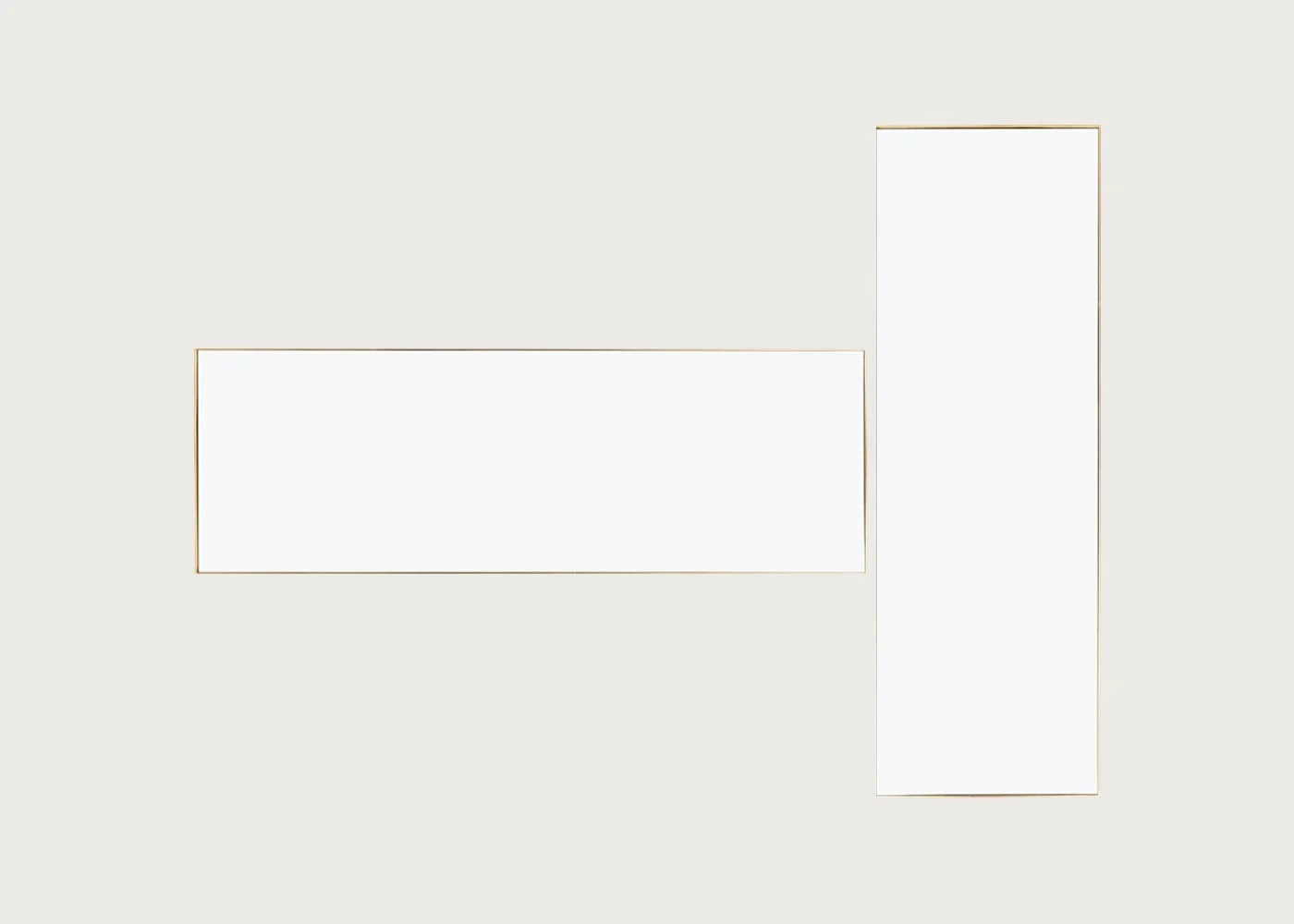 Fine Edge Mirror Rectangular
