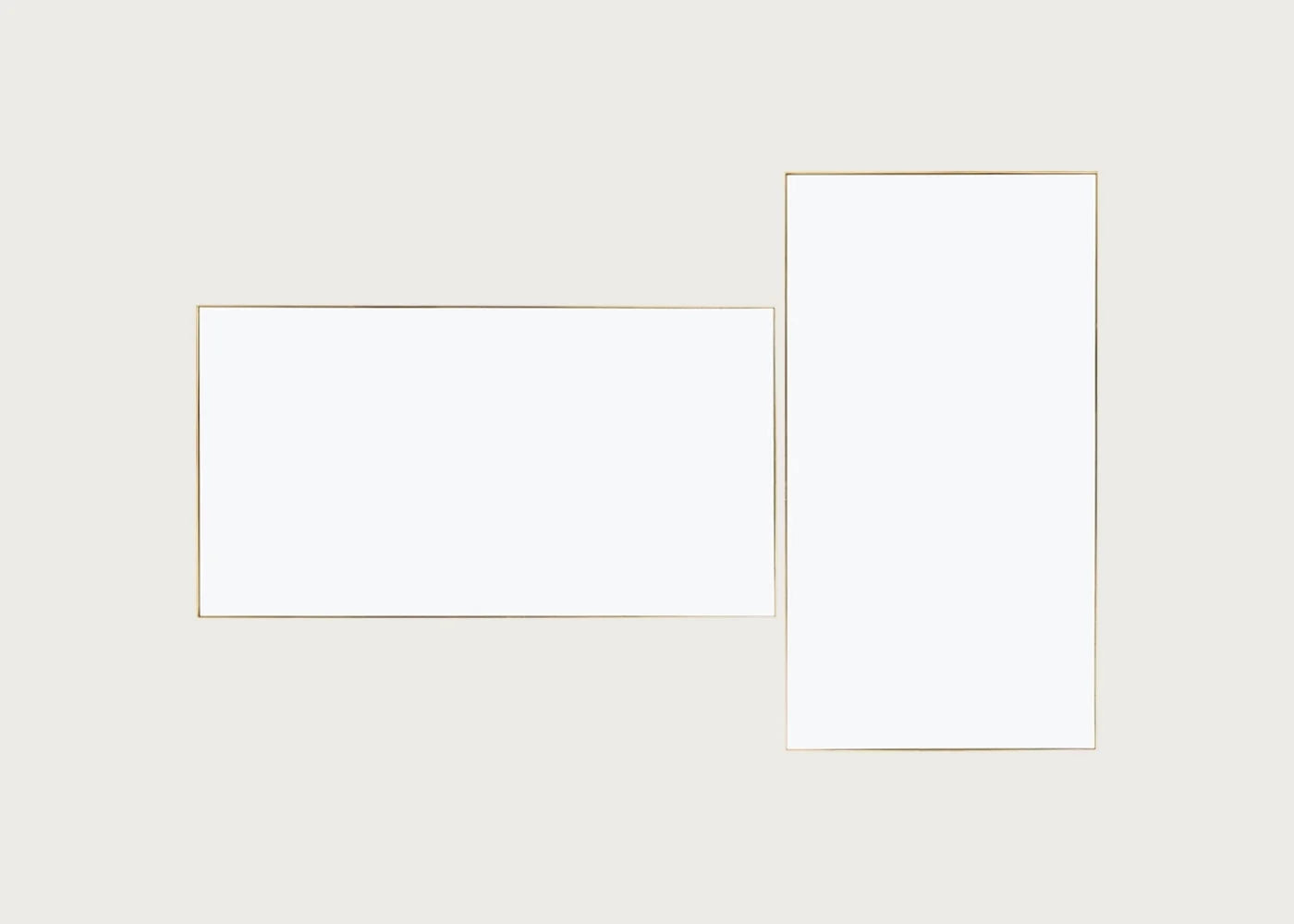 Fine Edge Mirror Rectangular