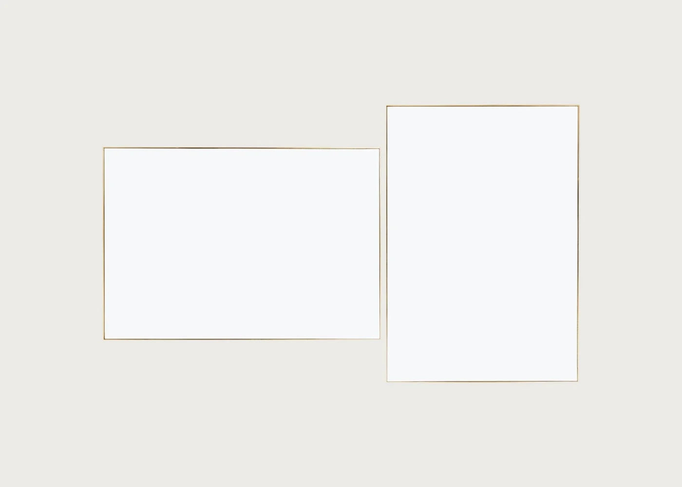 Fine Edge Mirror Rectangular