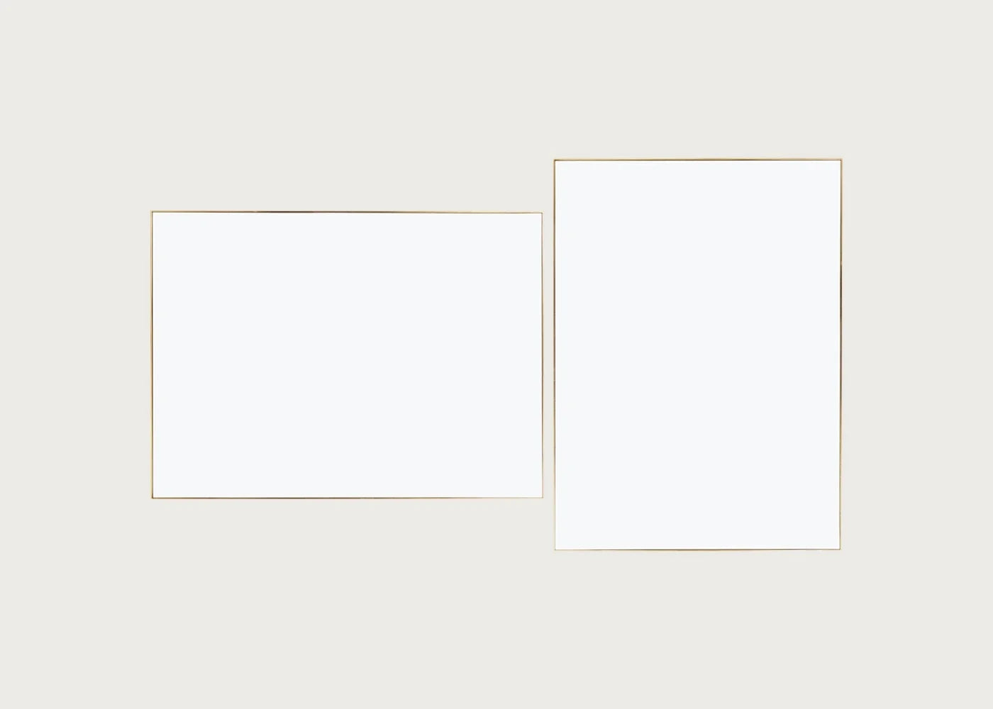 Fine Edge Mirror Rectangular
