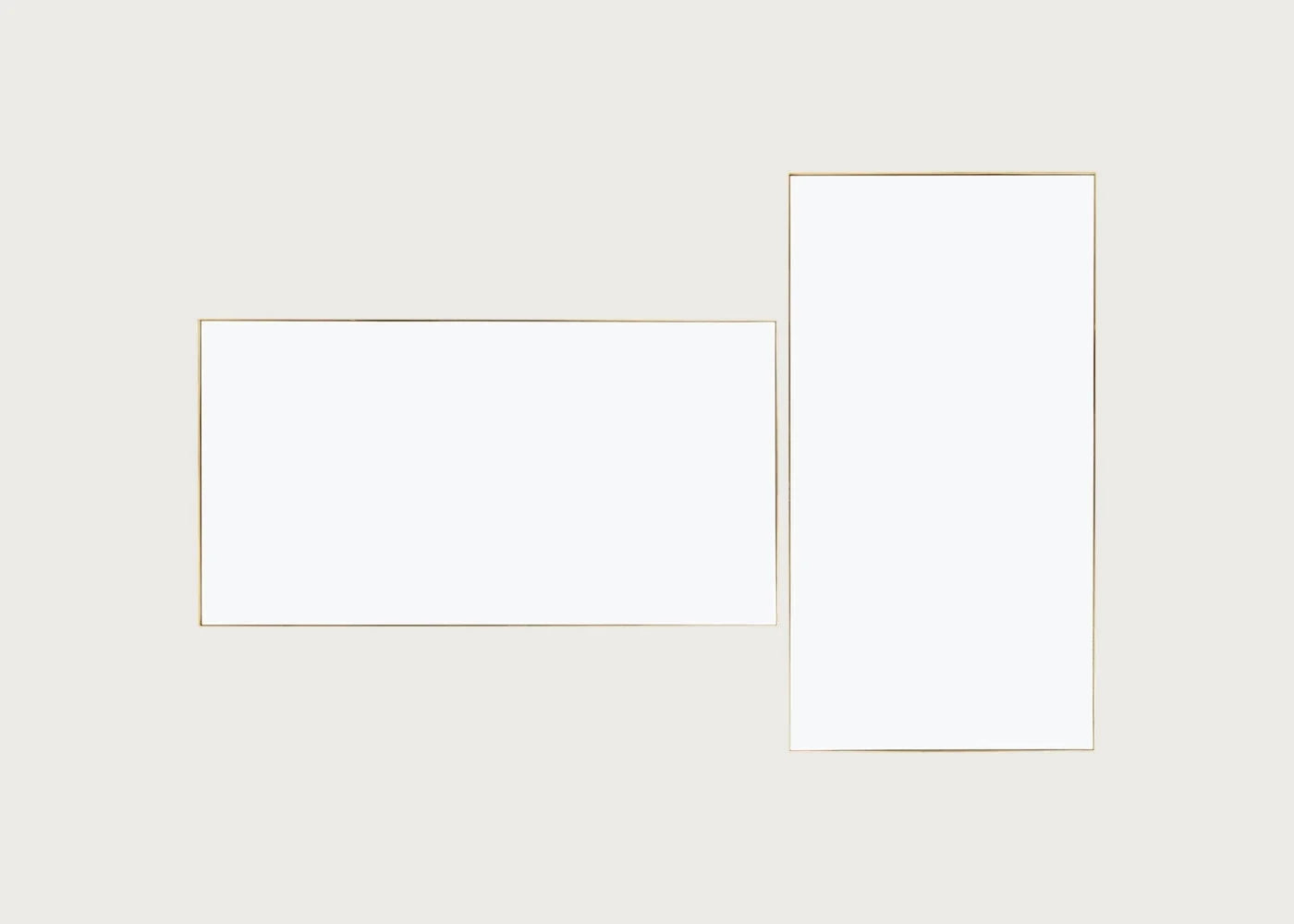 Fine Edge Mirror Rectangular