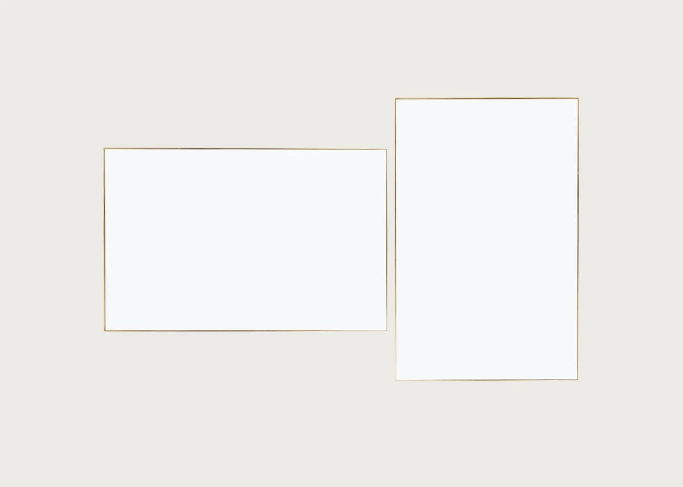 Fine Edge Mirror Rectangular