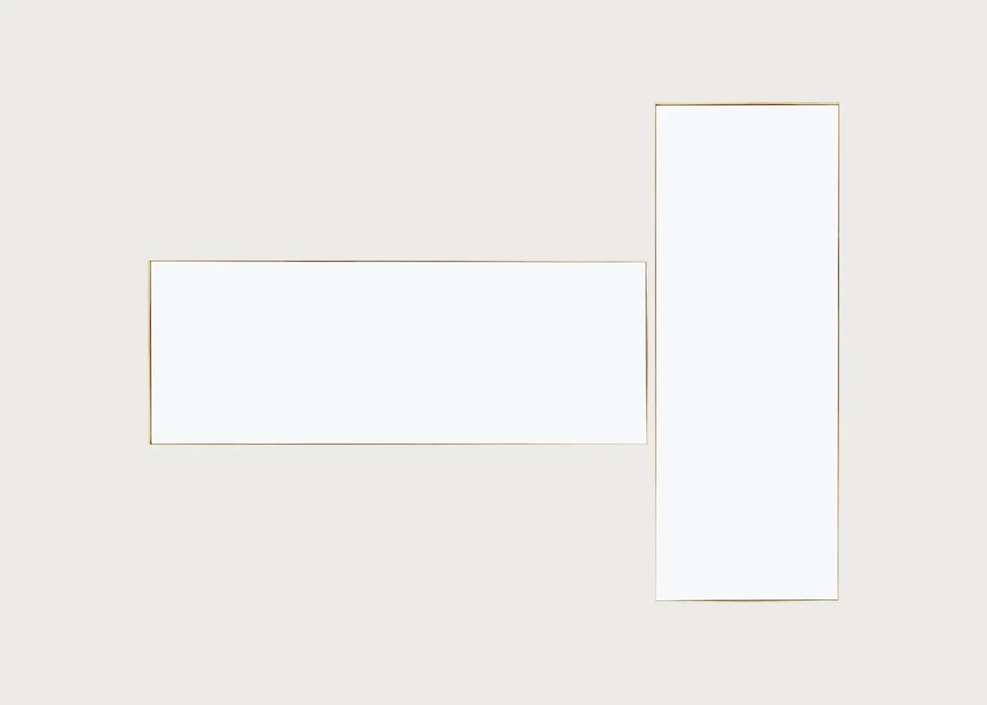Fine Edge Mirror Rectangular