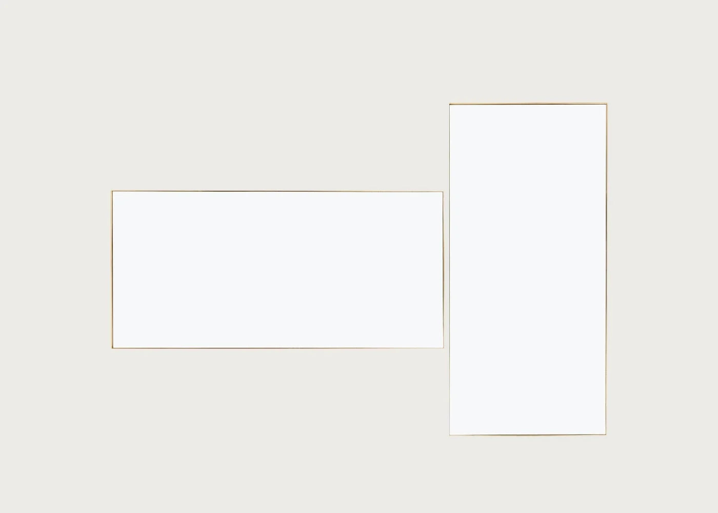 Fine Edge Mirror Rectangular