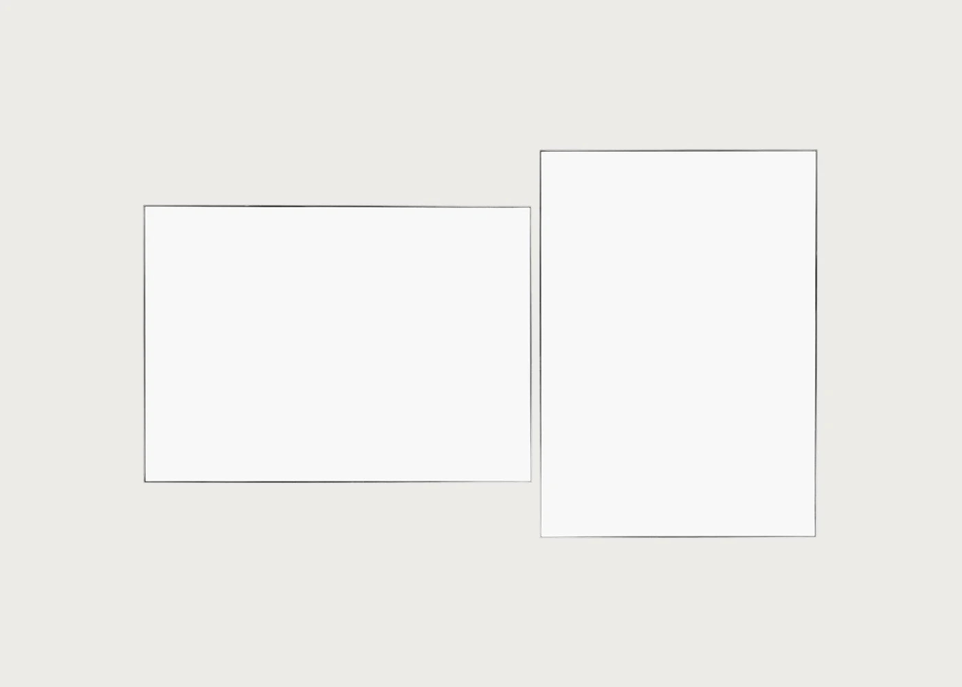 Fine Edge Mirror Rectangular