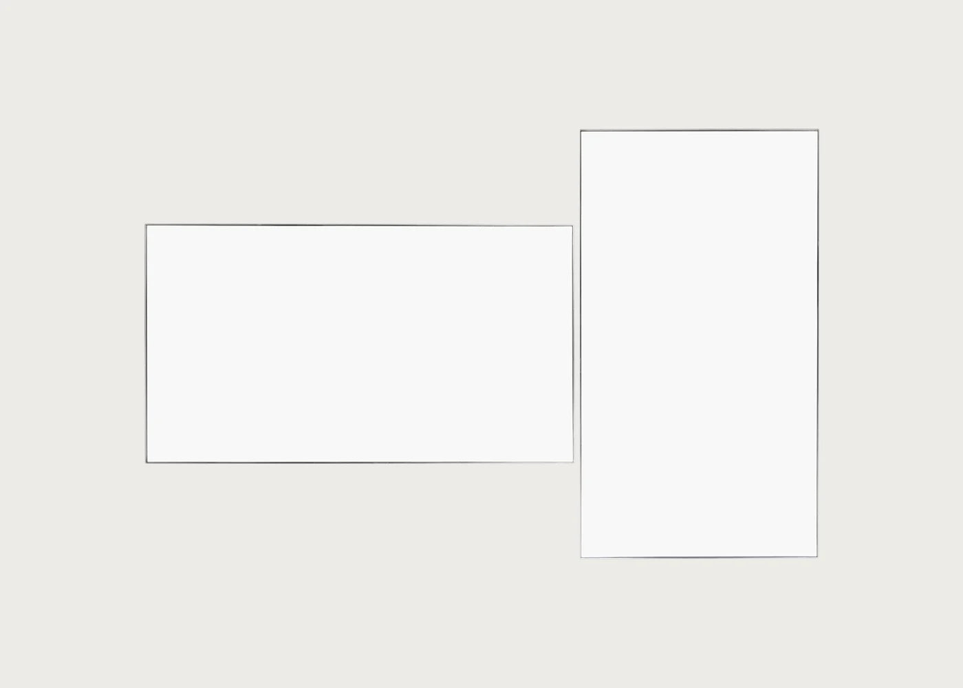 Fine Edge Mirror Rectangular