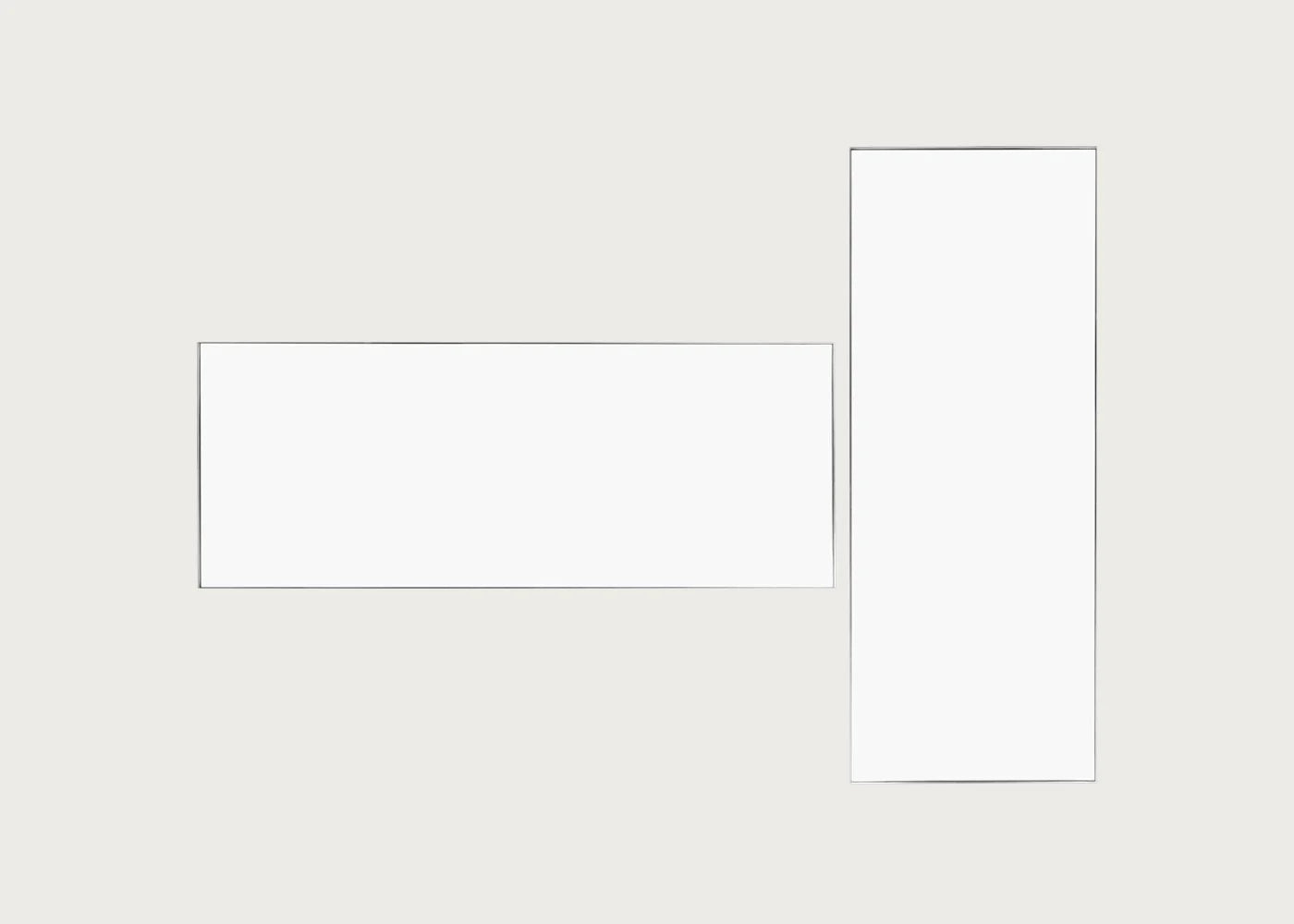 Fine Edge Mirror Rectangular