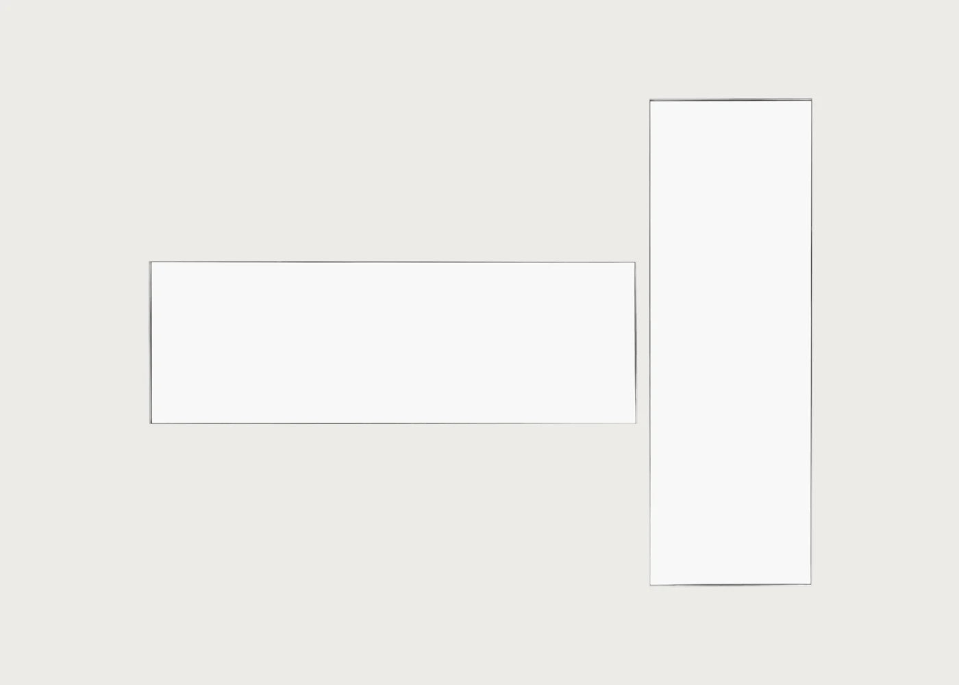 Fine Edge Mirror Rectangular