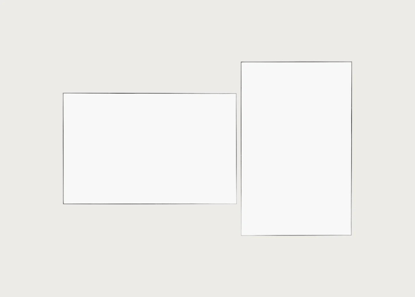 Fine Edge Mirror Rectangular