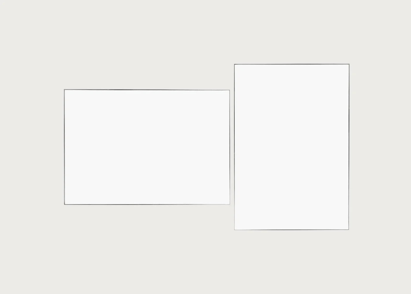 Fine Edge Mirror Rectangular
