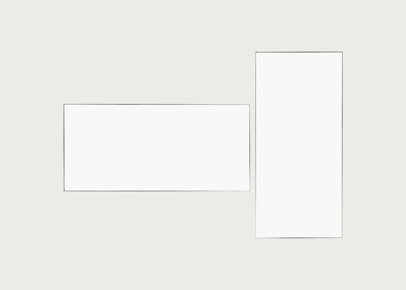 Fine Edge Mirror Rectangular