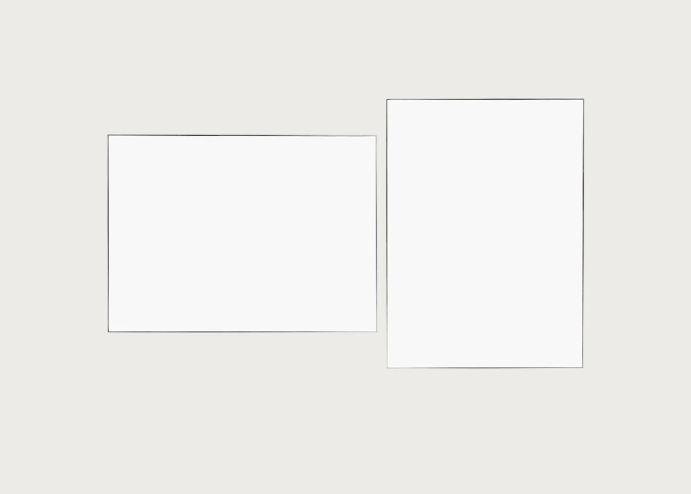 Fine Edge Mirror Rectangular