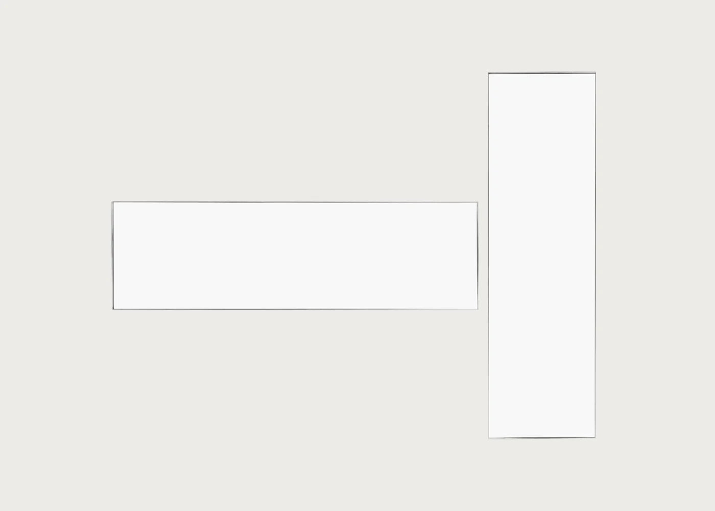 Fine Edge Mirror Rectangular