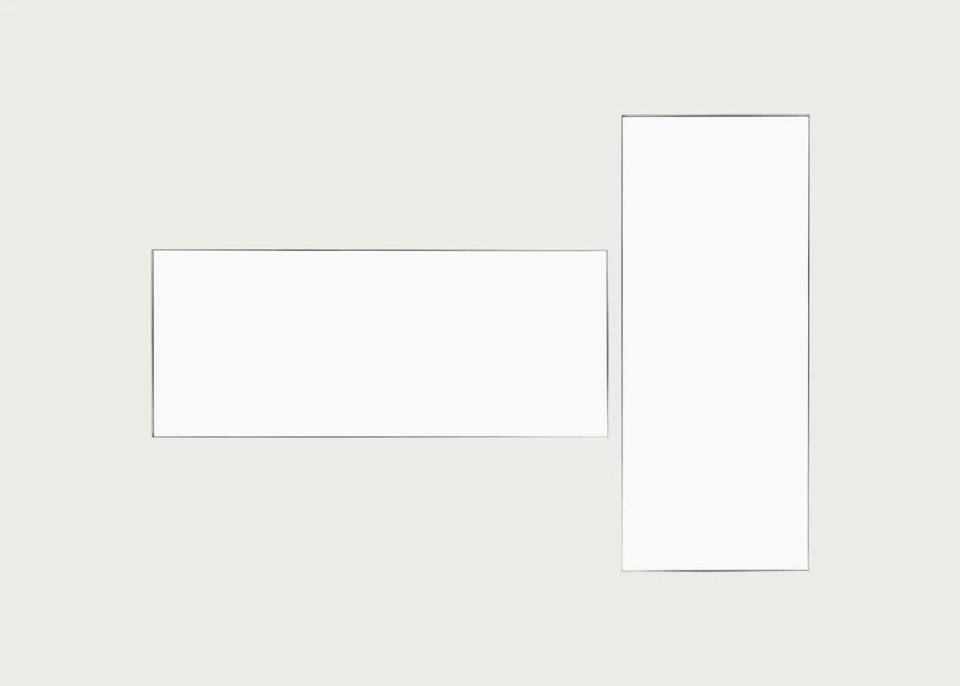 Fine Edge Mirror Rectangular