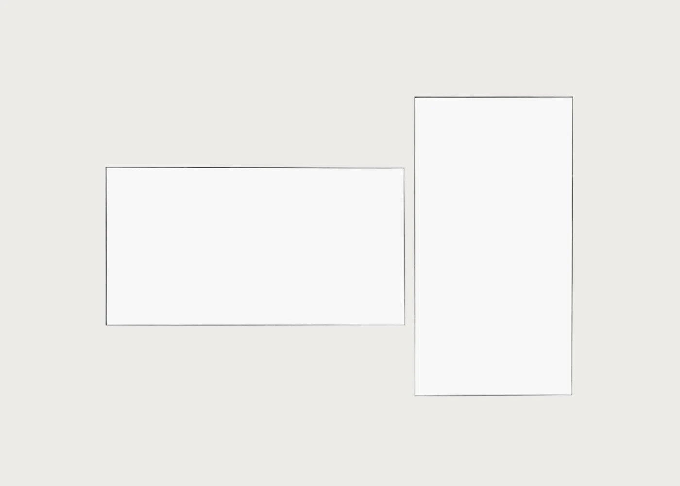 Fine Edge Mirror Rectangular