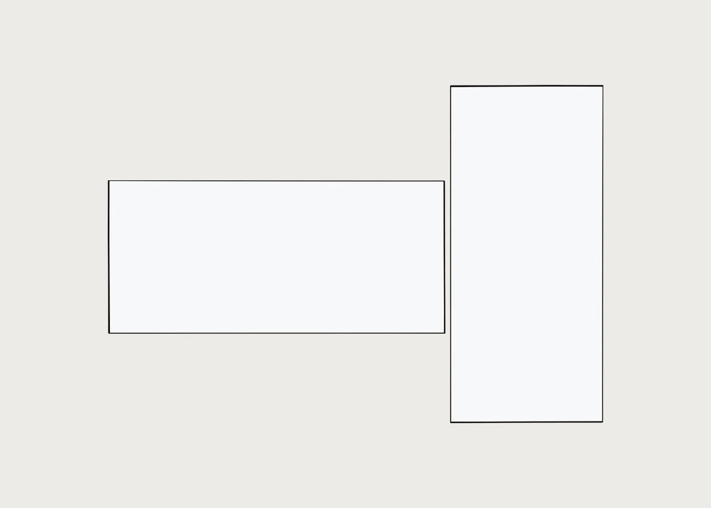 Fine Edge Mirror Rectangular